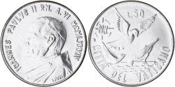 World Coins - Coin, VATICAN CITY, John Paul II, 50 Lire, 1984, Roma, , Stainless