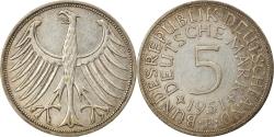 World Coins - Coin, GERMANY - FEDERAL REPUBLIC, 5 Mark, 1951, Stuttgart, , Silver