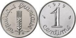 World Coins - France, Centime, Épi, 1979, Pessac, Stainless Steel,