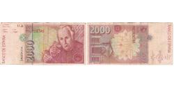 World Coins - Banknote, Spain, 2000 Pesetas, KM:164, VF(20-25)