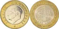 World Coins - Coin, Turkey, Lira, 2018, , Bi-Metallic, KM:1244