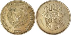 World Coins - Coin, Cyprus, 10 Cents, 1990