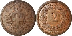 World Coins - Coin, Switzerland, 2 Rappen, 1850, , Bronze, KM:4.1