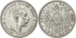 World Coins - German States, PRUSSIA, Wilhelm II, 2 Mark, 1902, Berlin, Silver,