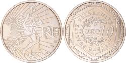 World Coins - France, 10 Euro, Semeuse, 2009, , Silver, Gadoury:EU337, KM:1580