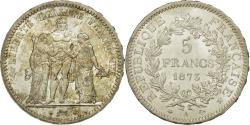 World Coins - Coin, France, Hercule, 5 Francs, 1873, Paris, , Silver, KM:820.1