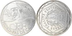 World Coins - France, 10 Euro, Nord-Pas de Calais, 2012, Paris, , Silver, KM:1880