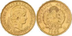 World Coins - Argentina, Argentino, 1888, Gold, , KM:31