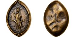 World Coins - France, Medal, Sceau de Maurice de Sully, évêque de Paris, 1985, Bronze