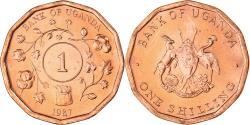 World Coins - Coin, Uganda, Shilling, 1987, , Copper Plated Steel, KM:27