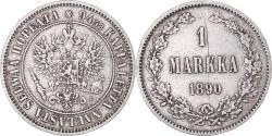 World Coins - Coin, Finland, Alexander III, Markka, 1890, Helsinki, , Silver, KM:3.2