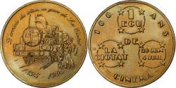 World Coins - France, Medal, Euros des Villes, 1 Ecu de la Ciotat, 1995