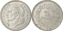 World Coins - Coin, France, Lavrillier, 5 Francs, 1945, Castelsarrasin, , Aluminum