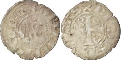 World Coins - Coin, France, Champagne, Guillaume I, Denarius, 1176-1202, Reims,