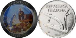 World Coins - France, Token, La Nativité, La Crèche, Aluminium,