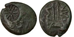 Ancient Coins - Coin, Cimmerian Bosporos, Pantikapaion, Bronze Æ, 304/3-250 BC, Countermark