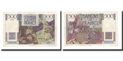 World Coins - Banknote, France, 500 Francs, 1947-01-9, AU(50-53), Fayette:34.7, KM:129a