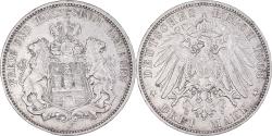 World Coins - Coin, German States, HAMBURG, 3 Mark, 1908, Hamburg, , Silver, KM:620
