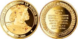 World Coins - France, Medal, Philippe IV Le Bel, History, , Vermeil