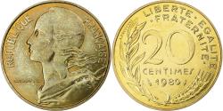 World Coins - France, 20 Centimes, Marianne, 1980, Pessac, Aluminum-Bronze, , KM:930