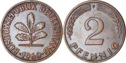 World Coins - Coin, GERMANY - FEDERAL REPUBLIC, 2 Pfennig, 1960, Stuttgart, , Bronze