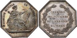 World Coins - France, Token, Chambre des Notaires d'Angers, Pacot, , Silver