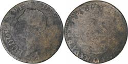 World Coins - France, Louis XVI, Sol, 1791, Metz, 2nd semestre, Copper, , Gadoury:350