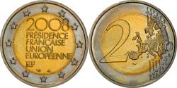 World Coins - France, 2 Euro, European Union Presidency, 2008, Paris, , Bi-Metallic
