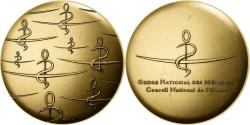 World Coins - France, Medal, Ordre National des Médecins, Bronze, MDP,