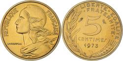 World Coins - Coin, France, Marianne, 5 Centimes, 1973, Paris, FDC,