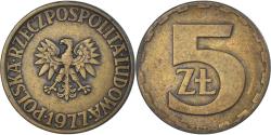 World Coins - Coin, Poland, 5 Zlotych, 1977