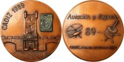 World Coins - Spain, Medal, Aviation et Espace, Cadix, 1989, Pujol, , Bronze