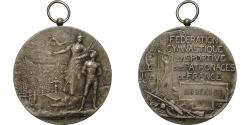 World Coins - France, Medal, Fédération Gymnastique et Sportive, Mortagne, 1910