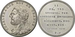 World Coins - France, Medal, Roi de France, Charlemagne, Copper-nickel, Piéfort,