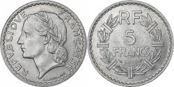 World Coins - France, 5 Francs, Lavrillier, 1946, Paris, Aluminum, , Gadoury:766