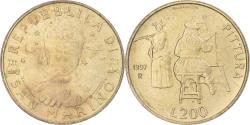 World Coins - Coin, San Marino, 200 Lire, 1997, Rome, , Aluminum-Bronze, KM:366