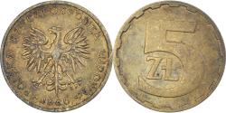 World Coins - Coin, Poland, 5 Zlotych, 1986