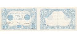 World Coins - France, 5 Francs, Bleu, 1916-02-21, R.10457, UNC(63)