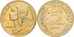 World Coins - Coin, France, Marianne, 5 Centimes, 1978, Paris, série FDC,