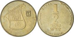 World Coins - Coin, Israel, 1/2 New Sheqel, 2004