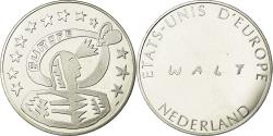 World Coins - Netherlands, Medal, Etats-Unis d'Europe, , Silvered bronze