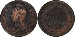 World Coins - France, Decime, Dupré, AN 8, Metz, Copper, , Gadoury:187a