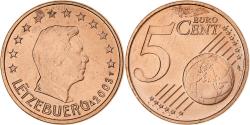 World Coins - Luxembourg, Henri, 5 Euro Cent, 2003, Utrecht, , Copper Plated Steel