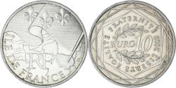 World Coins - France, 10 Euro, Euros des régions, 2010, Monnaie de Paris, Ile De France