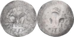 World Coins - Coin, French state, Alsace, lis pfennig, 14th-15th Centuries, Strasbourg