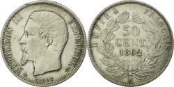 World Coins - Coin, France, Napoleon III, Napoléon III, 50 Centimes, 1862, Paris,