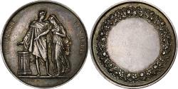 World Coins - France, Médaille de mariage, Mariage, Fidélité Bonheur, Silver, Petit