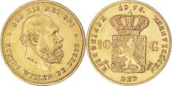 World Coins - Coin, Netherlands, William III, 10 Gulden, 1875, , Gold, KM:105