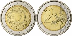 World Coins - Italy, 2 Euro, 2015, Roma, 30 ans   Drapeau européen, , Bi-Metallic