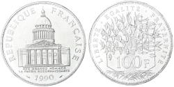 World Coins - Coin, France, Panthéon, 100 Francs, 1990, Paris, , Silver, KM:951.1